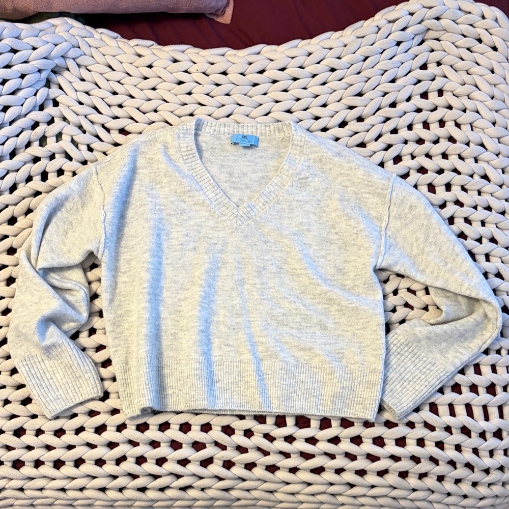 CECE gray sweater